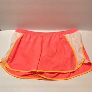 Old Navy Pink Orange and White Athletic Shorts XL